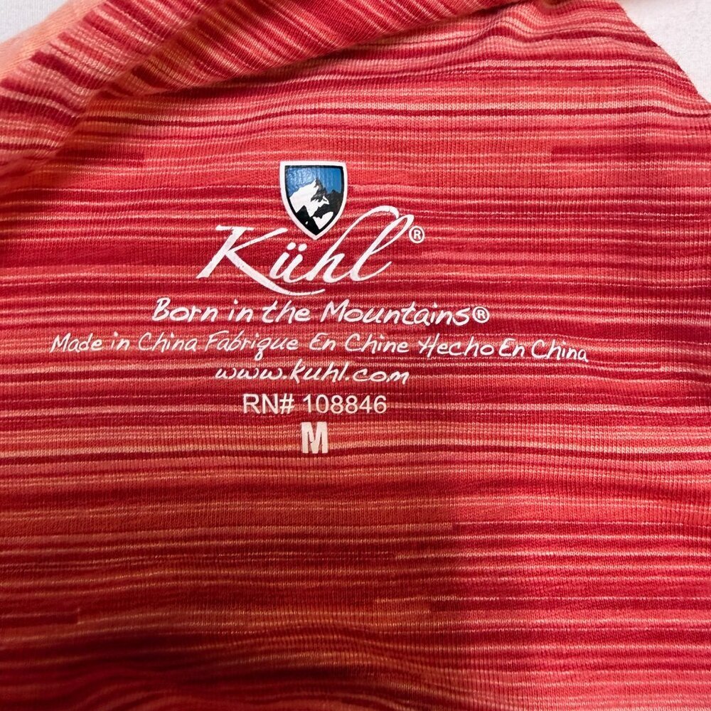 KÜHL Women’s Sora Twist Tank Top Medium Orange Heather EUC - Picture 5 of 11